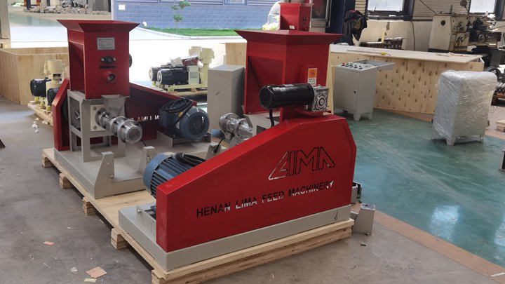 small Crappie feed processing machine in South Korea